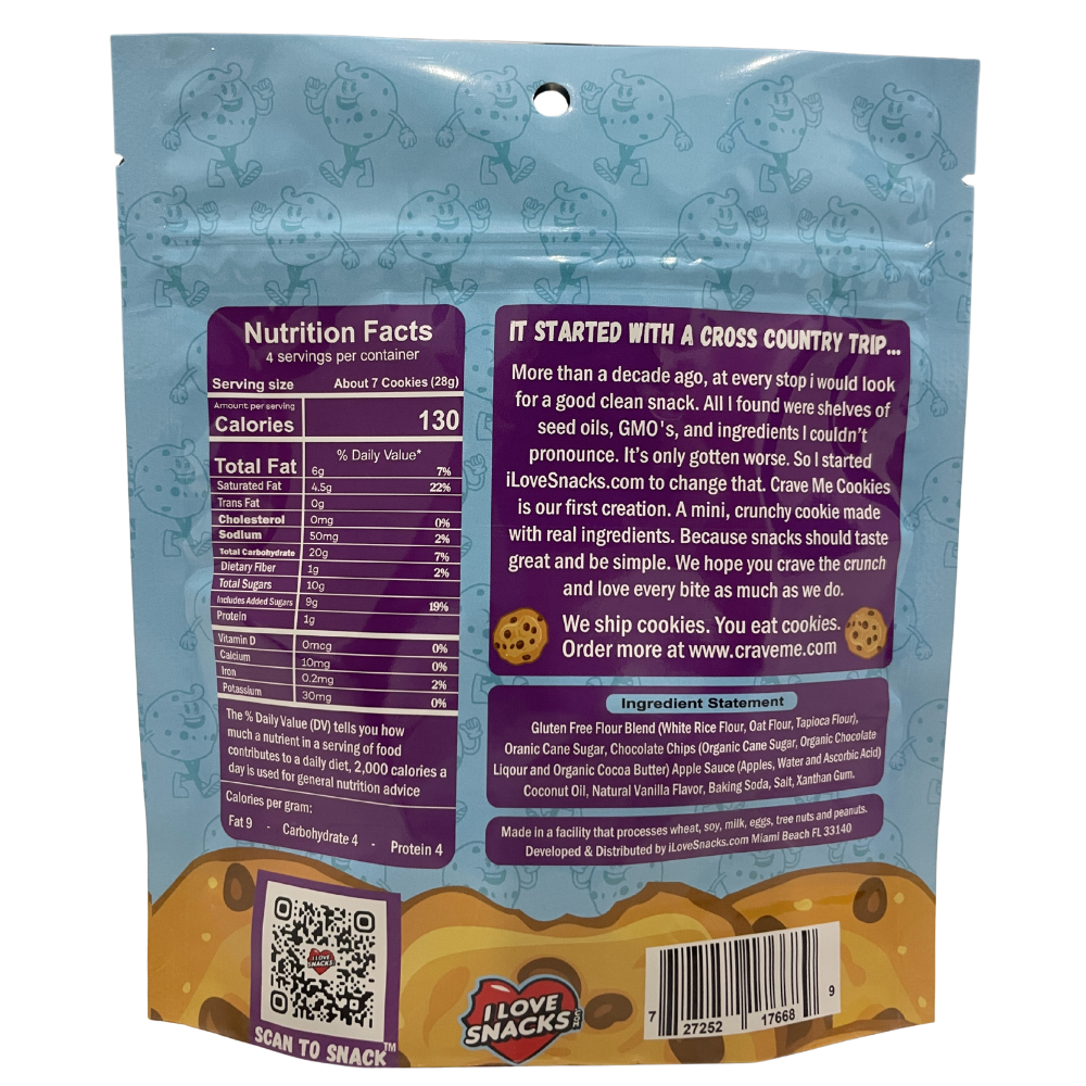 4 oz Bag Chocolate Chip