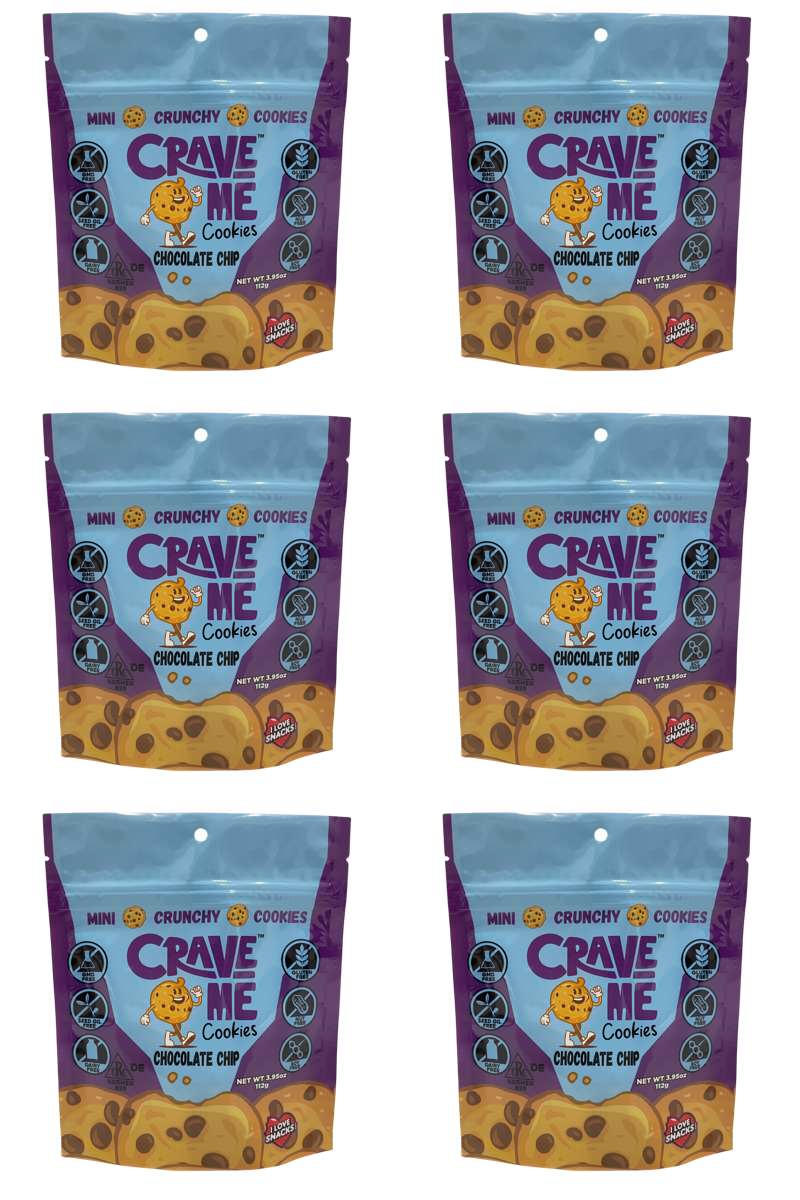 The Pantry Pack 🍪 6 Bags Of Chocolate Chip Cookies 4 oz