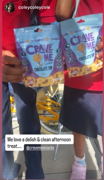 Instagram story tagging Crave Me