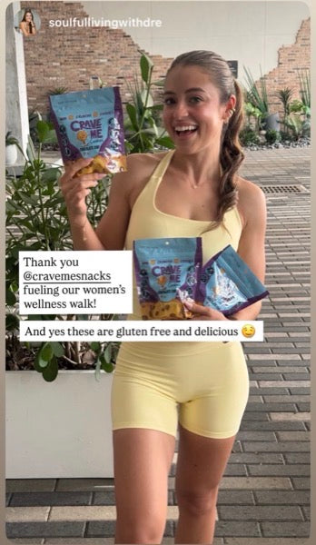 Instagram story tagging Crave Me