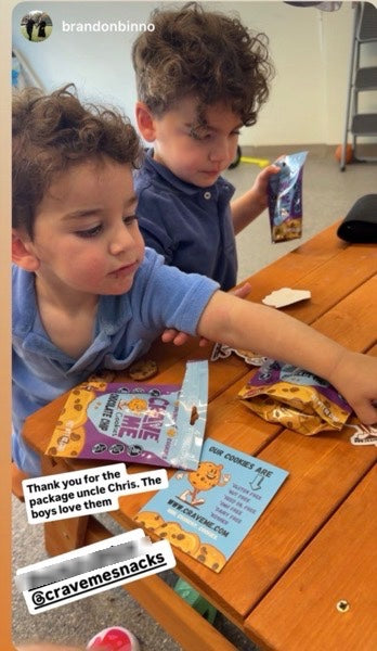 Instagram story tagging Crave Me