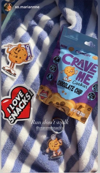 Instagram story tagging Crave Me
