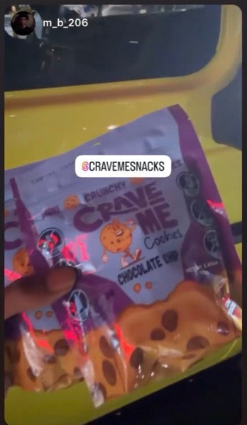 Instagram story tagging Crave Me