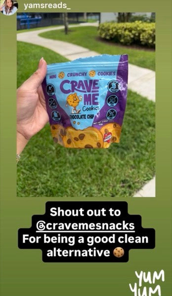 Instagram story tagging Crave Me